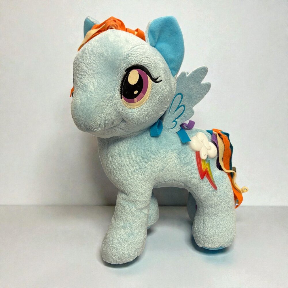 My Little Pony (MLP) Rainbow Dash Musical Sounds and Lights Plush (SKU: 522TO)